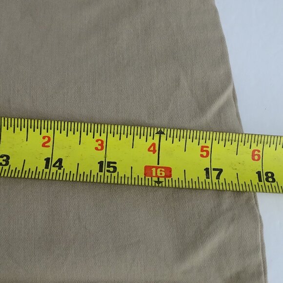 George Beige Rayon Blend Pullon Shorts Women Size S 4-6 With Pockets - Picture 8 of 11